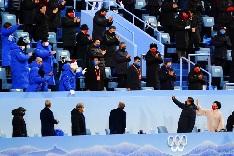 In opening of Winter Olympics, chances at politicking abound